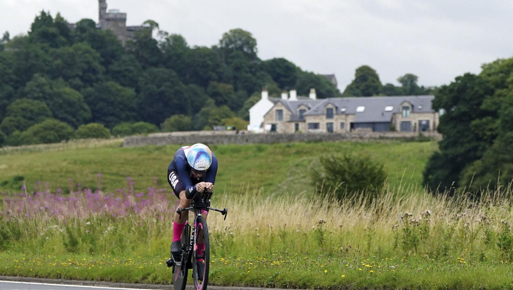 Dygert returns from career-threatening injury to win world cycling title